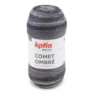 COMET OMBRÉ 104 - Zwart-Zilver bad 90911