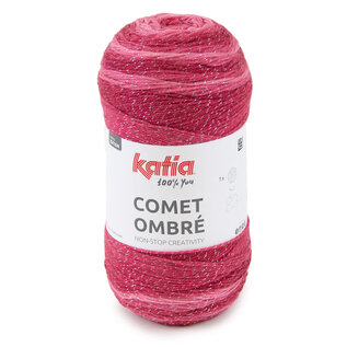 COMET OMBRÉ 101 - Bordeauxrood-Zilver bad 90908