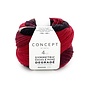 SYMMETRIC SOCKS & MORE - DEGRADÉ 53 - Rood-Zwart bad 92158