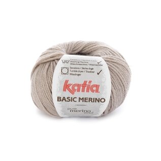 BASIC MERINO 9 - Licht grijs bad 90621A