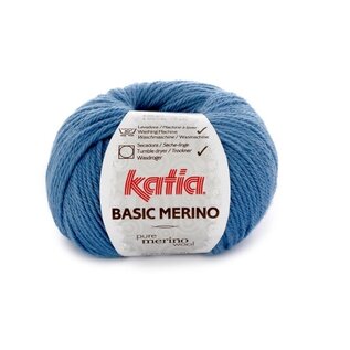 BASIC MERINO 33 - Licht blauw bad 91175A