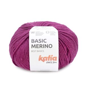 BASIC MERINO 102 - Magenta bad 85763A