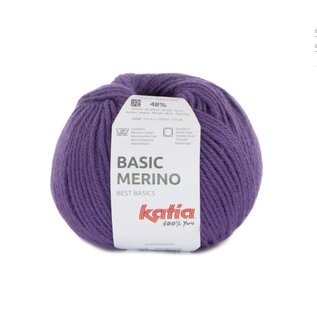 BASIC MERINO 101 - Donker lila bad 87397A