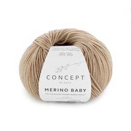 MERINO BABY 165 - Licht nerts bad 93249
