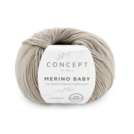 MERINO BABY 166 - Steen grijs bad 93250