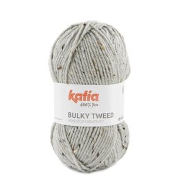 BULKY TWEED 201 - Licht grijs bad 88955