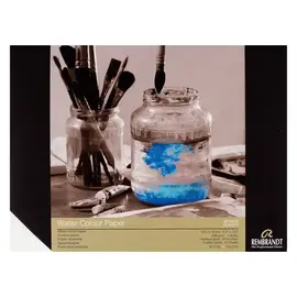 Rembrandt Aquarelpapier (25% katoen) | 13,5 x 18 cm, 300 g, 20 vellen