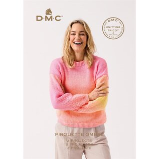DMC  - Boek Pirouette Ombré met 6 patronen