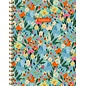 Painted Florals spiraalboek groot (lijnen) / Painted Florals notebook Carnet à spirale (ligné)