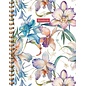 Orchids spiraalboek groot (lijnen) / Orchids notebook Carnet à spirale (ligné)