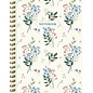 Floral Stripes spiraalboek groot (lijnen) / Floral Stripes notebook Carnet à spirale (ligné)