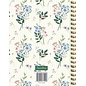 Floral Stripes spiraalboek groot (lijnen) / Floral Stripes notebook Carnet à spirale (ligné)