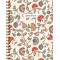 Vintage Florals spiraalboek groot (lijnen) / Vintage Florals notebook Carnet à spirale (ligné)