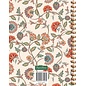 Vintage Florals spiraalboek groot (lijnen) / Vintage Florals notebook Carnet à spirale (ligné)