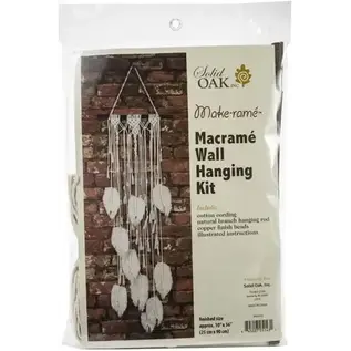 Macramé Kit Veren Muurhanger 25x90 cm