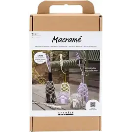 Hobbyset Macramé Glasdecoratie