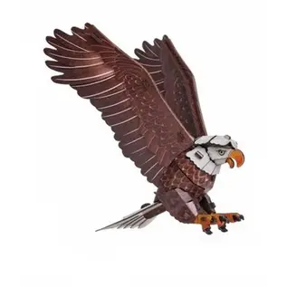 MakeBug, 3D Modelbouwpakket, Sky Echo, Visarend/Bald Eagle 14x12x24cm