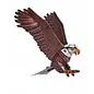 MakeBug, 3D Modelbouwpakket, Sky Echo, Visarend/Bald Eagle 14x12x24cm