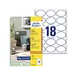 etiket Avery ILK 63,5x42,3mm NP 25 vel 18 etiketten per vel wit