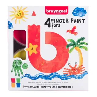Bruynzeel vingerverfset op waterbasis 4 x 85 ml