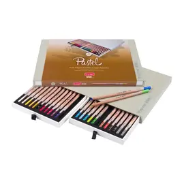 Bruynzeel Design pastelpotlood box | 24 kleuren
