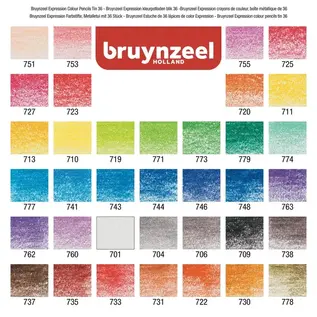 Bruynzeel Expression kleurpotloden blik 36