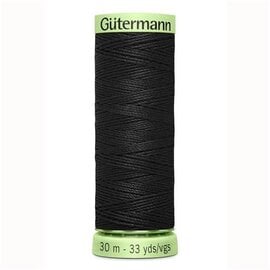 Gütermann Polyester siersteekgaren 30 meter dikte 30 - Kleur 000