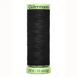 Gütermann Polyester siersteekgaren 30 meter dikte 30 - Kleur 000