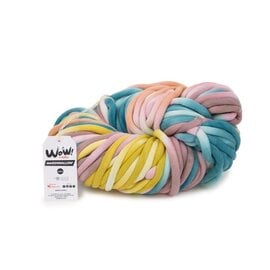 WOW MARSHMALLOW 302 - Kauwgom roze-Turquoise-Citroengeel bad 92301