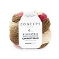 SYMMETRIC SOCKS & MORE - CHRISTMAS 201 - Beige-Wit-Rood bad 92209