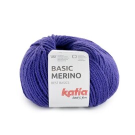 BASIC MERINO 108 - Donker mauvé bad 92367A