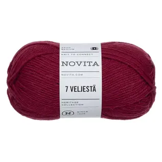 7 VELJESTA - 7 BROTHERS  587 Rood bad 9199 - 100 g