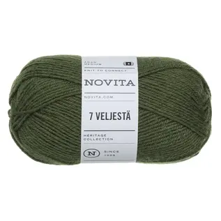 7 VELJESTA - 7 BROTHERS 391 groen bad 9240 100gr.