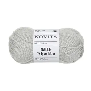 Nalle Alpakka 047 Lichtgrijs bad 9279