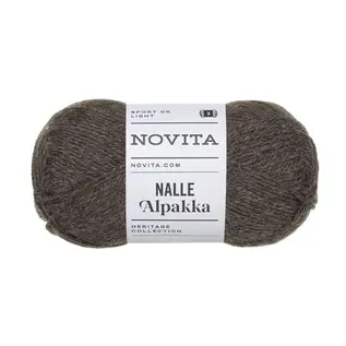Nalle Alpakka 077 bruin bad 9222