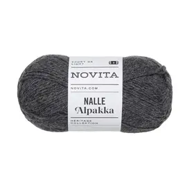 Nalle Alpakka 044 Donkergrijs bad 8696