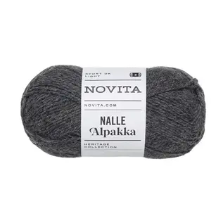 Nalle Alpakka 044 Donkergrijs bad 8696