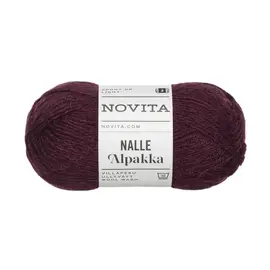 Nalle Alpakka 5481 bordeaux bad 9681