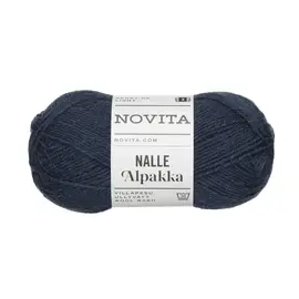 Nalle Alpakka 1261 Blauw bad 9324