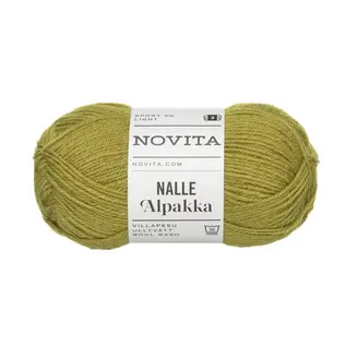Nalle Alpakka 332 groen bad 9260