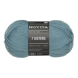 Novita 7 Sisters 3031 Turquoise blauw bad 9211