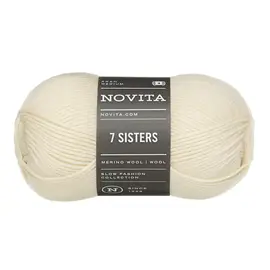 Novita 7 Sisters 010 ecru bad 9525
