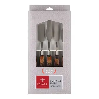 Pan Art Schildersmessenset 5-delig multi 5 delig