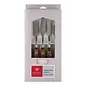 Pan Art Schildersmessenset 5-delig multi 5 delig