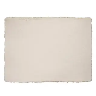 Pan Art Deckle-edge papier ruw 22x30cm aquarel 600gr. - 10 vellen