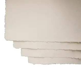 Pan Art Deckle-edge papier ruw 22x30cm aquarel 600gr. - 10 vellen