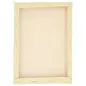 Pan Art Tafelezel en canvas 12x17cm combi-set olijf