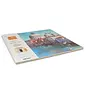Pan Art Canvas verfblok multikleur 30x30cm - 10 vellen