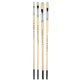 Pan Art Penselenset nat. haar nr. 2-8 - olie -