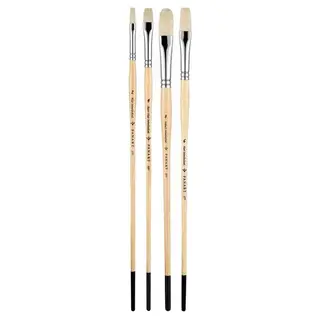 Pan Art Penselenset nat. haar nr. 2-8 - olie -